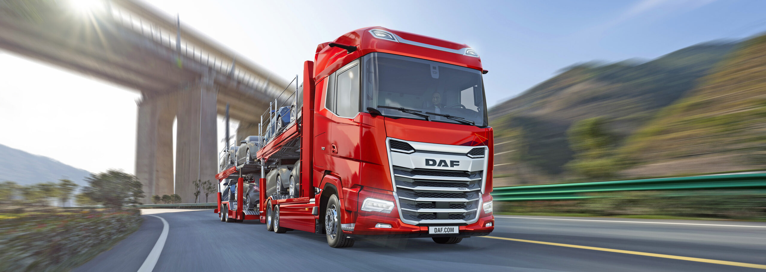 DAF introduceert chassis voor autotransport