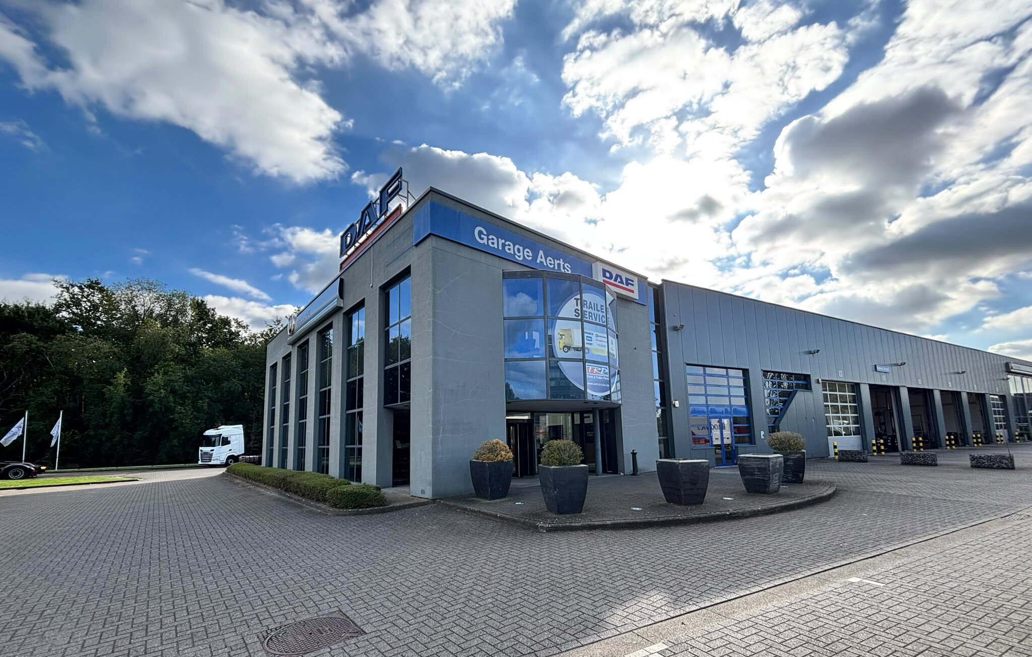 Nieuwe locatie Aerts Trucks Mechelen